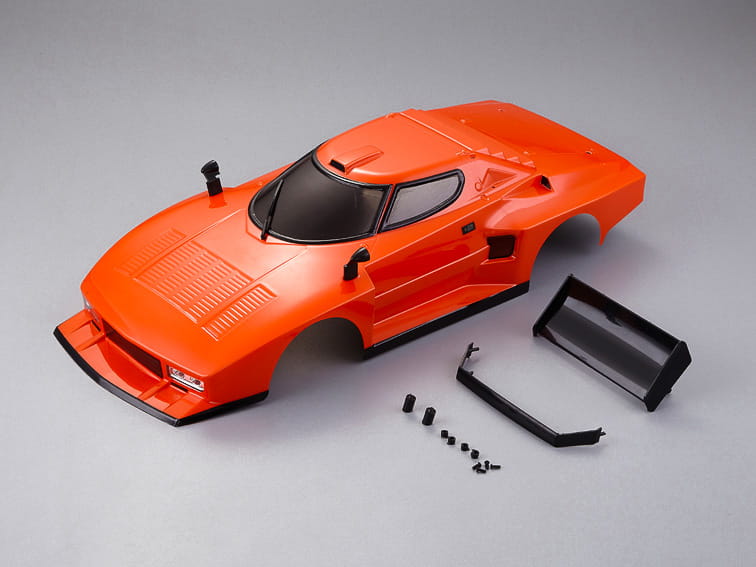 Killerbody Lancia Stratos (1977 Giro d'Italia), Orange, RTU all-in Killerbody Lancia Stratos _1977 Giro d'Italia_ Orange_ RTU all-in - RC-Zubehoer