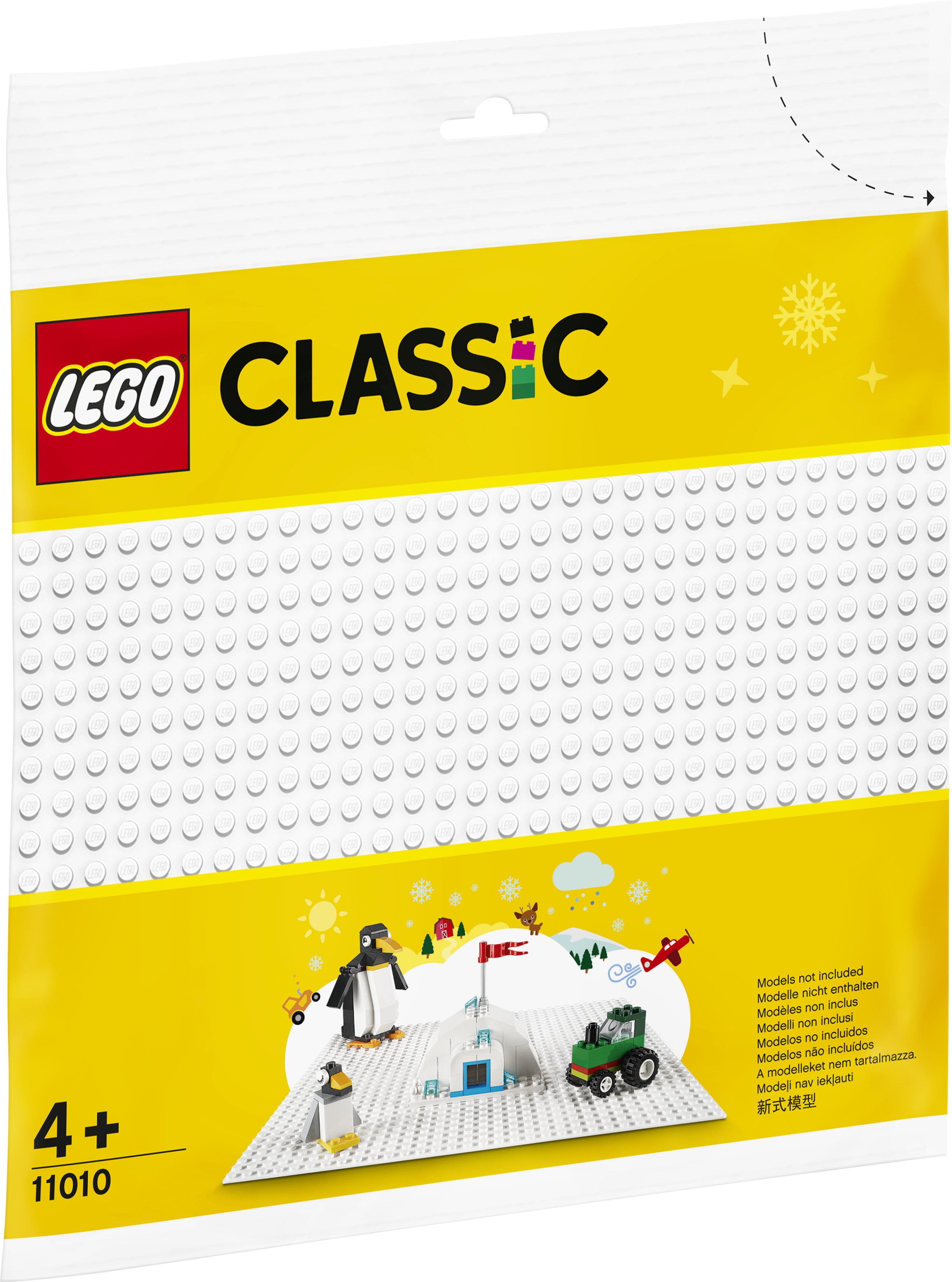 LEGO Classic Weiße Bauplatte