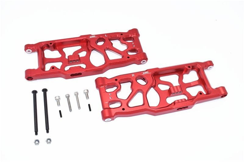 GPM Alu Querlenker unten hinten rot für ARRMA Kraton, Outcast 8s