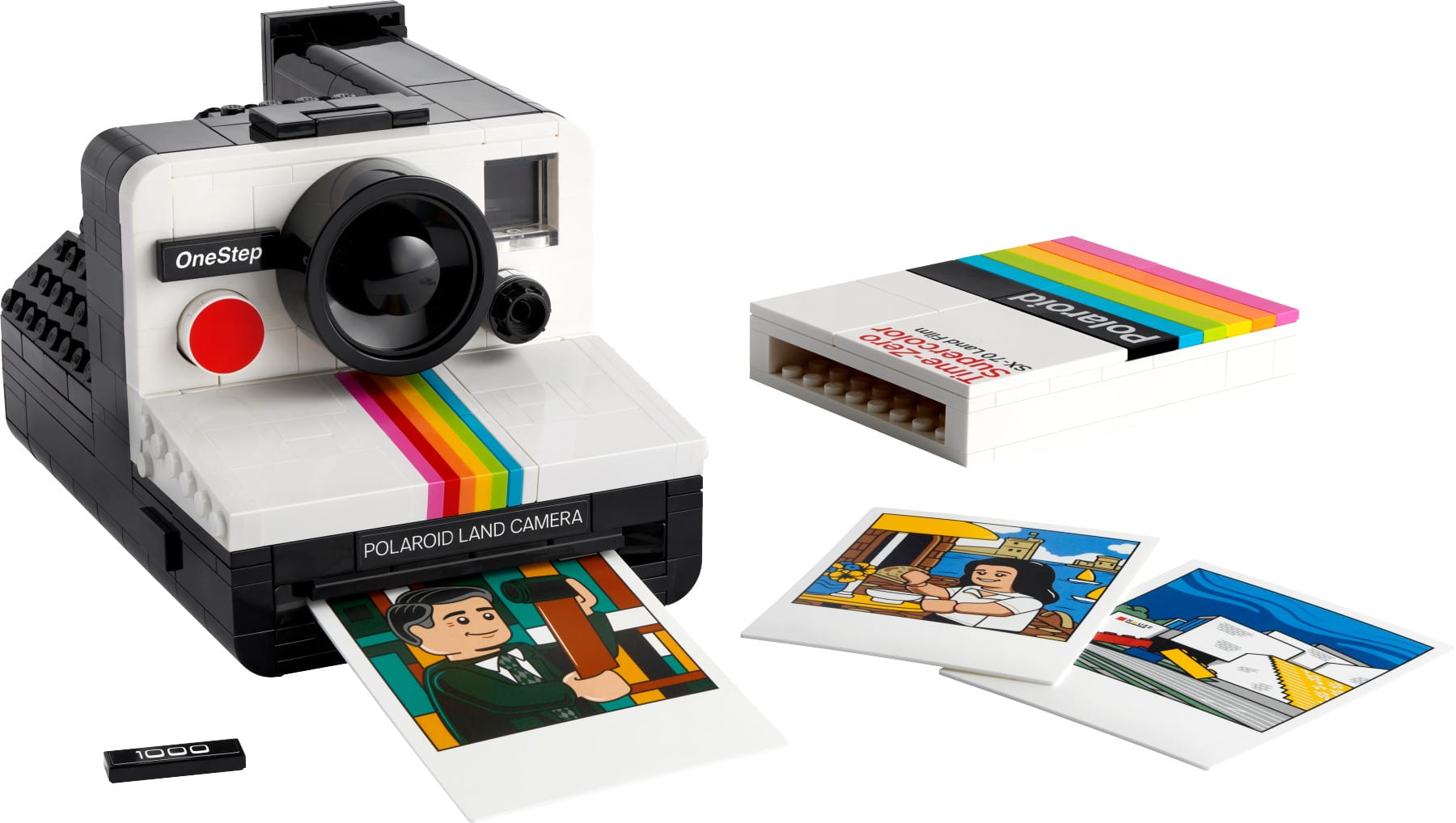 LEGO IDEAS Edition Polaroid Kamera OneStep SX-70 Sofortbildkamera