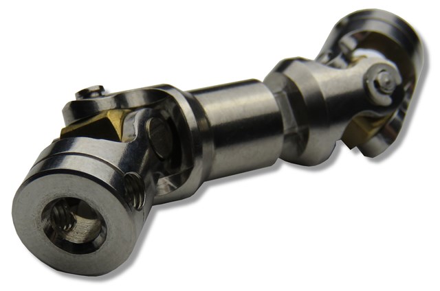 Lesu 1:16 Kardangelenk Edelstahl 43-50mm mit 4mm Bohrung