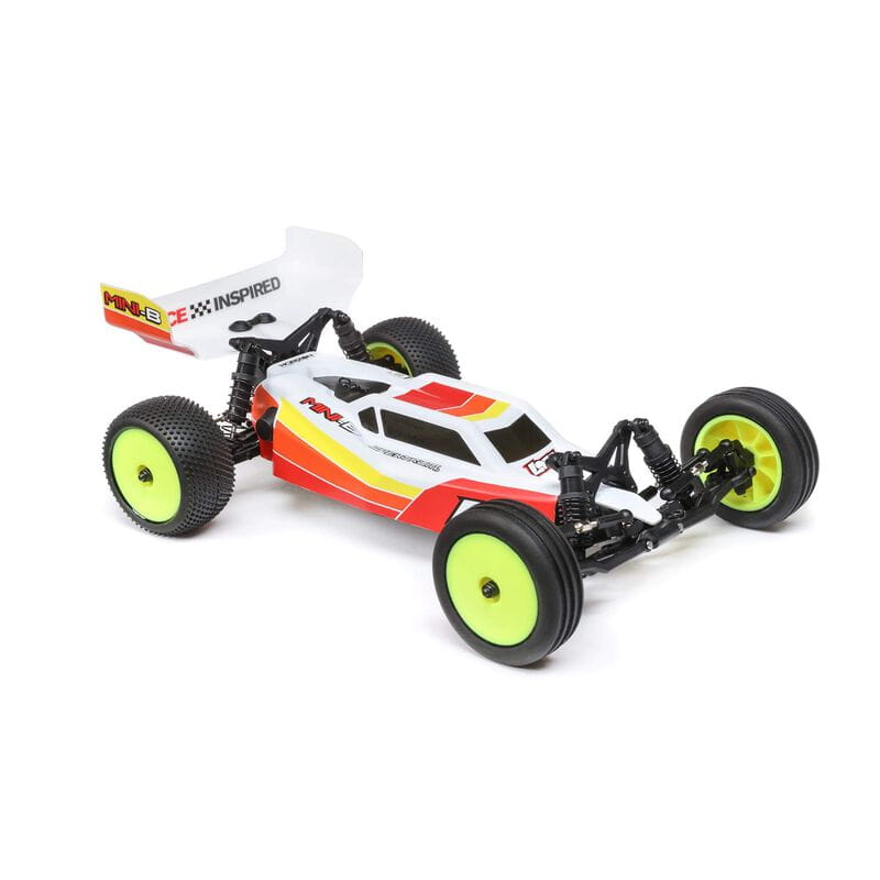 Losi RC Mini-B 2WD Buggy Brushless RTR 1:16 Rot