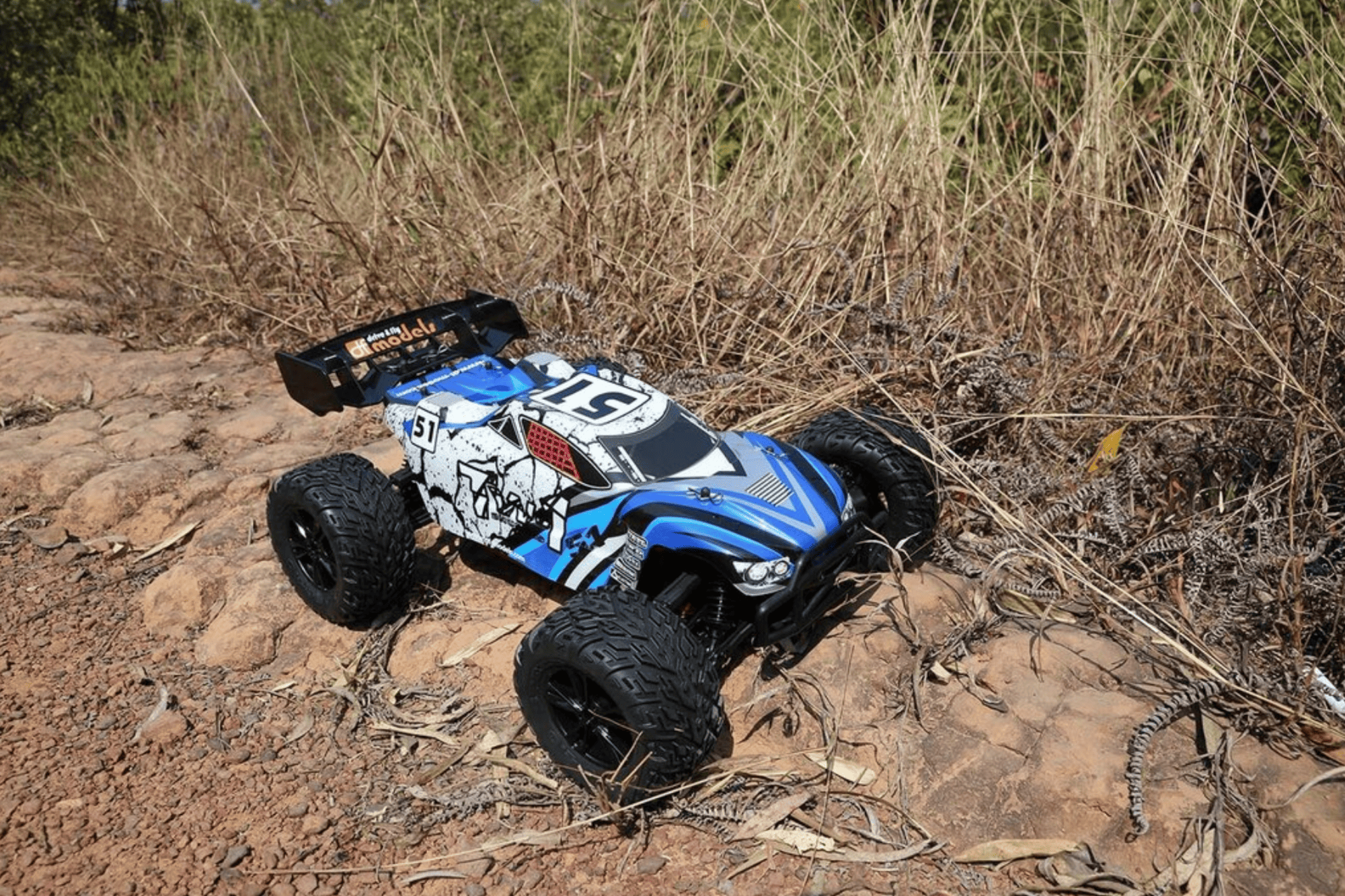DF Models TW-1 Truggy 5.1 brushed 1_10XL RTR RC Truggy fuer Einsteiger