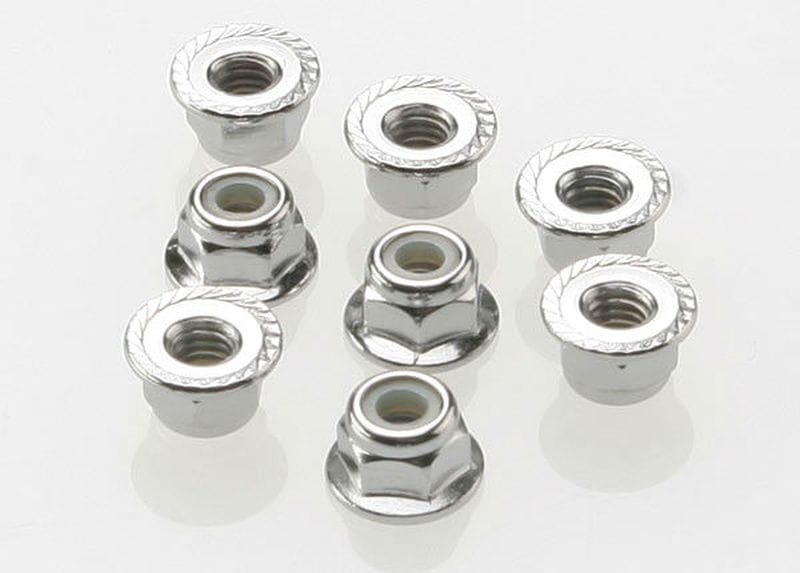 Traxxas Nylon-Muttern 4mm mit Flansch - RC-Zubehoer