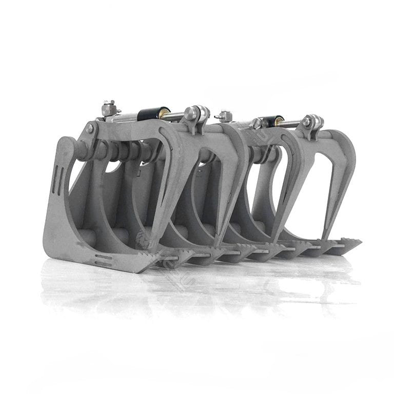 Lesu Zangen-Schaufel hydraulisch fuer Kompaktlader - RC-Zubehoer