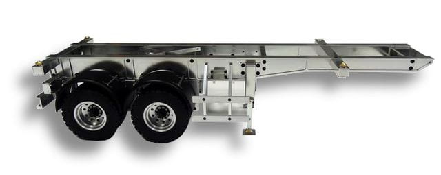 Lesu 1_14 Auflieger 2-Achs fuer Wechselcontainer aus Alu - RC-Zubehoer