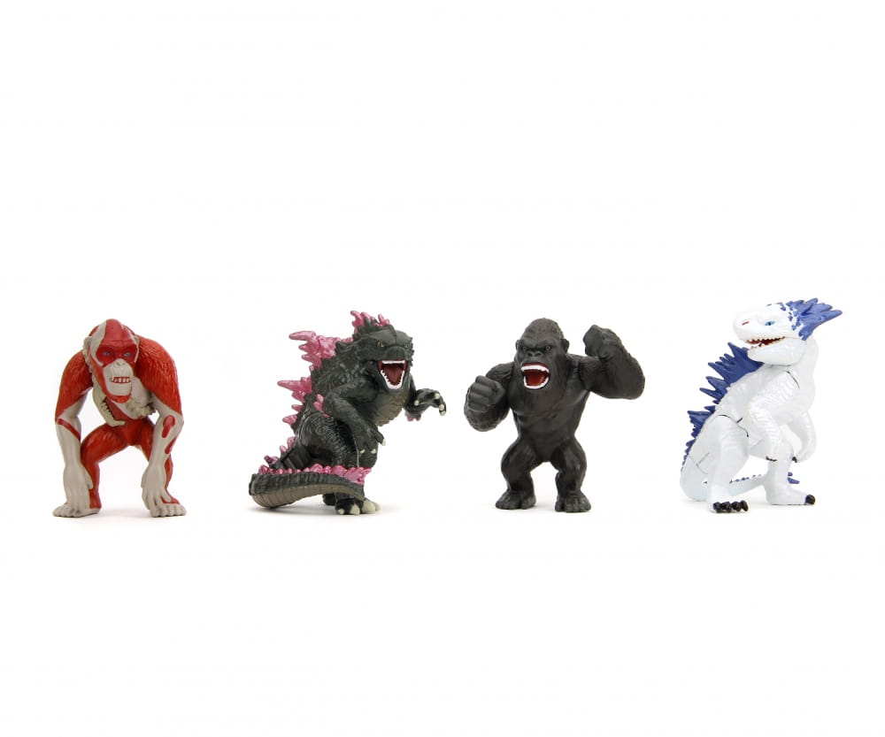Jada Godzilla 4-Pack Figuren 2.5", Welle 1