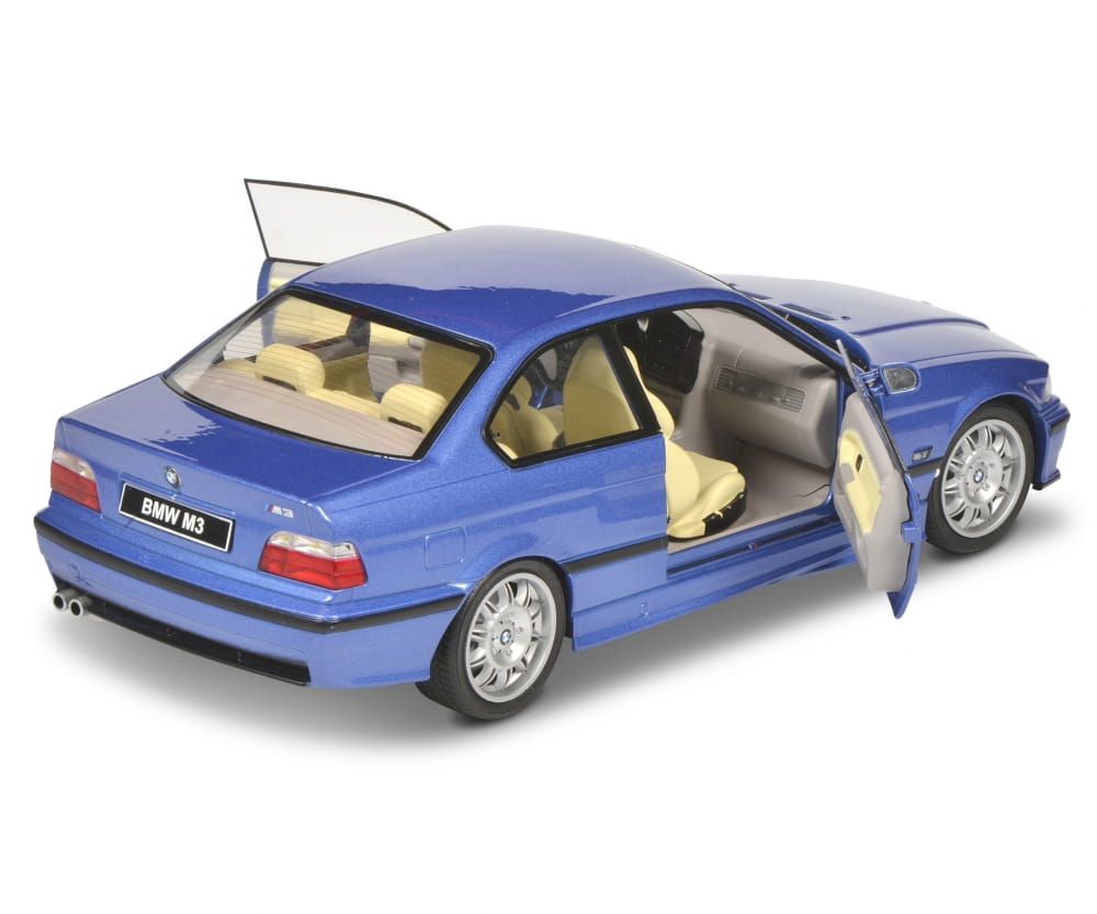 Solido 1_18 BMW E36 Coupé M3 blau Modellauto - RC-Zubehoer