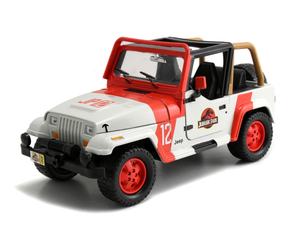 Jada Jurassic World 1992 Jeep Wrangler 1:24 Modellauto