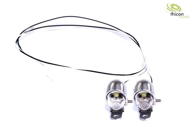 Lesu 1_14 Scheinwerfer fuer Einstiege vorne Paar - RC-Zubehoer