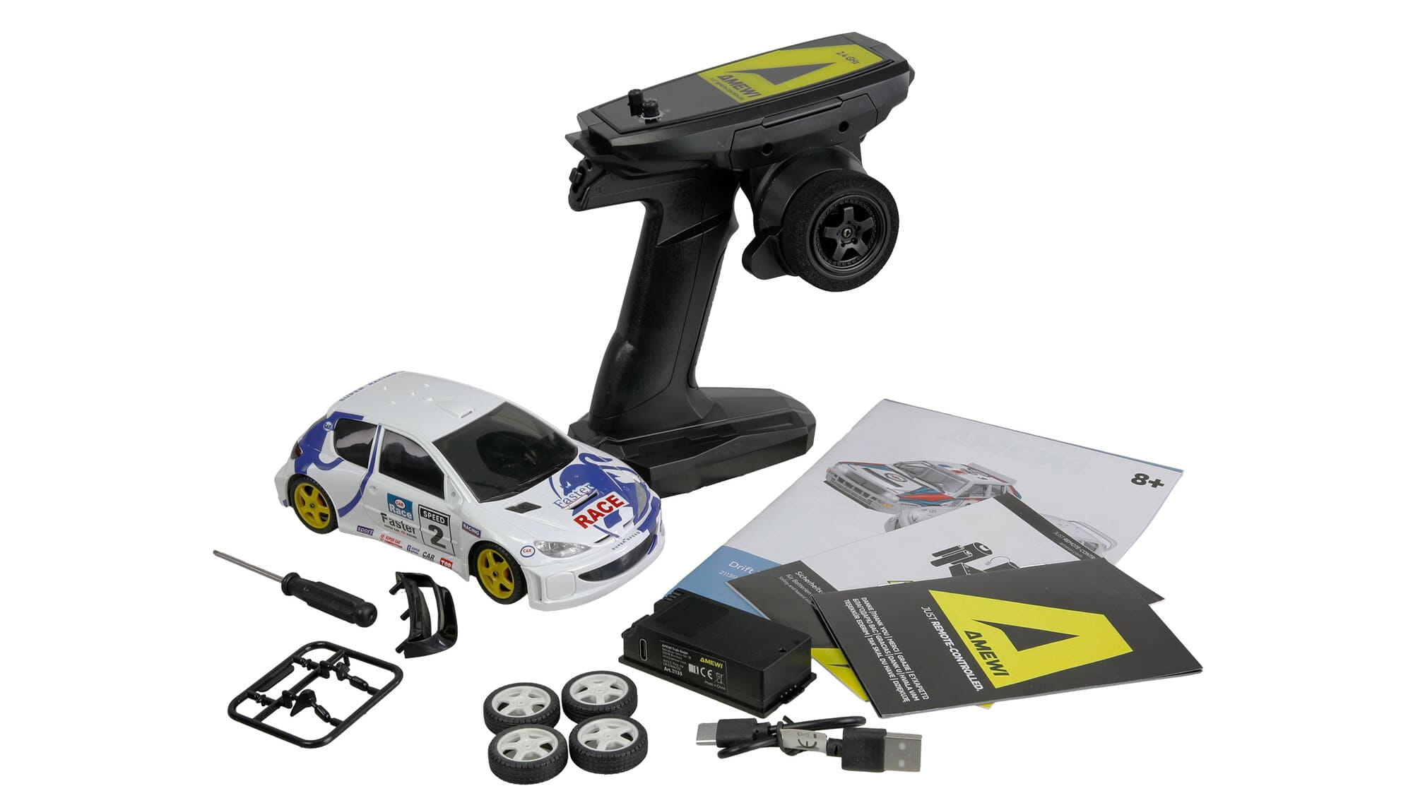 Rc28 Rtr Amewi PR28 206 1:28 RTR Drift Car RC Auto kaufen