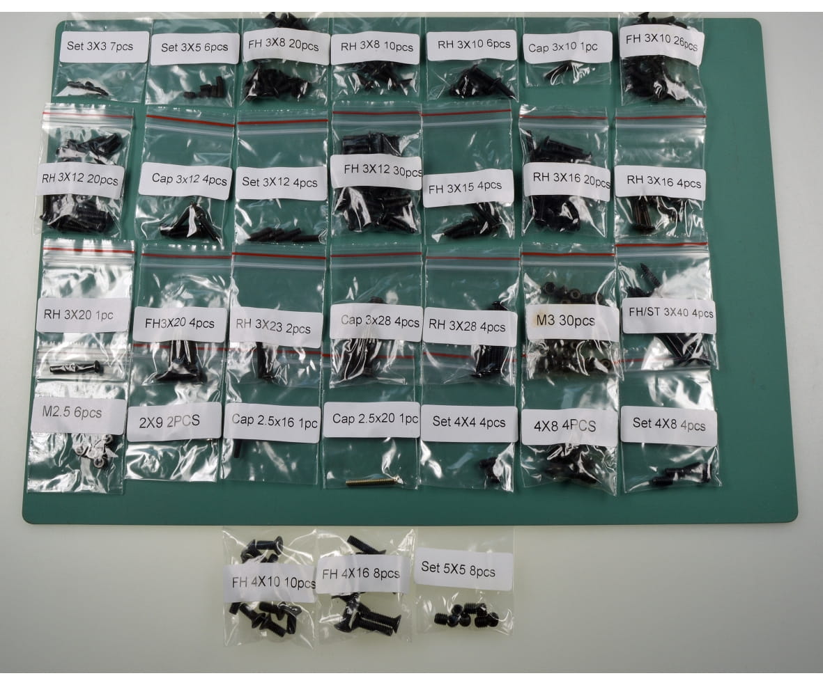 Carson Virus 4.0 Schrauben Set - RC-Zubehoer
