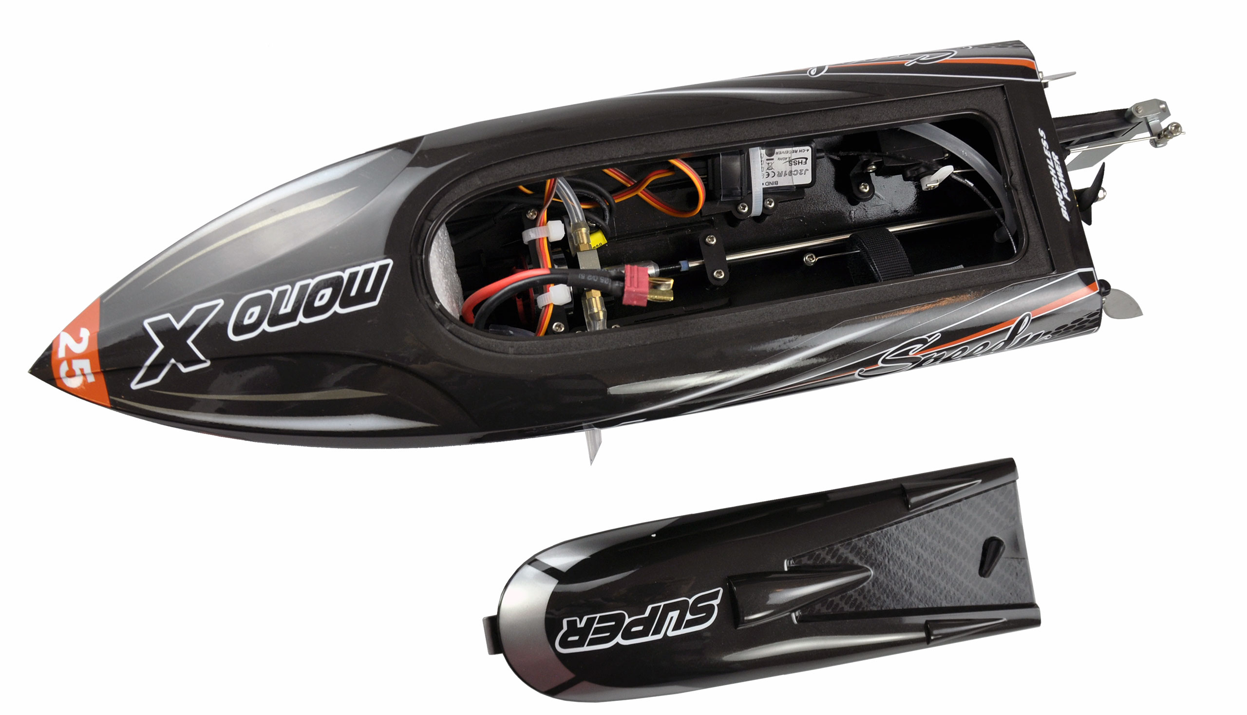 Amewi Super Mono X V3 Brushless V-Boot 45km/h 420mm ARTR