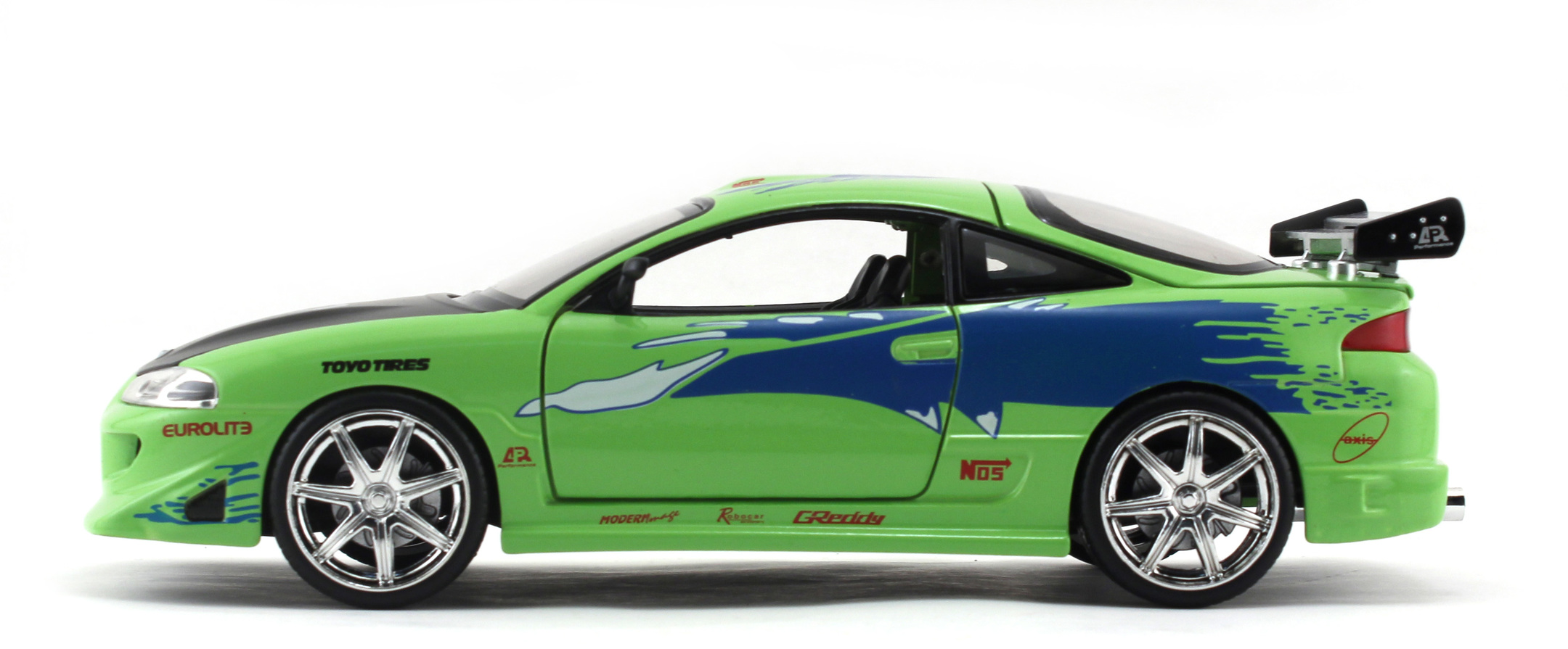 Jadatoys 1995 Mitsubishi Eclipse Fast & Furious 1:24 Modellauto