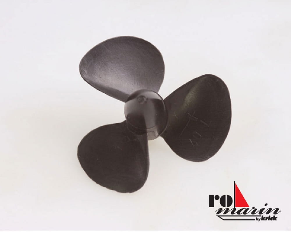 Romarin Schiffsschraube 3Bl. 40mm L M4 - RC-Zubehoer