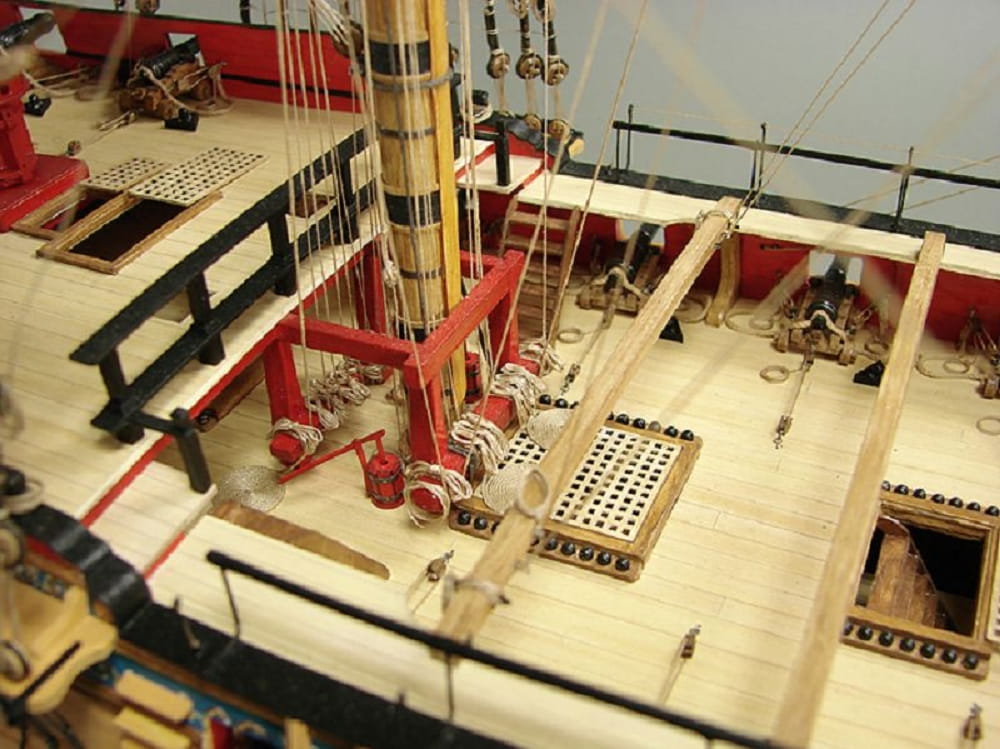 ms mercury 1779 kartonmodell bausatz 1 72 MS Mercury 1779 Kartonbausatz im Massstab 1_72