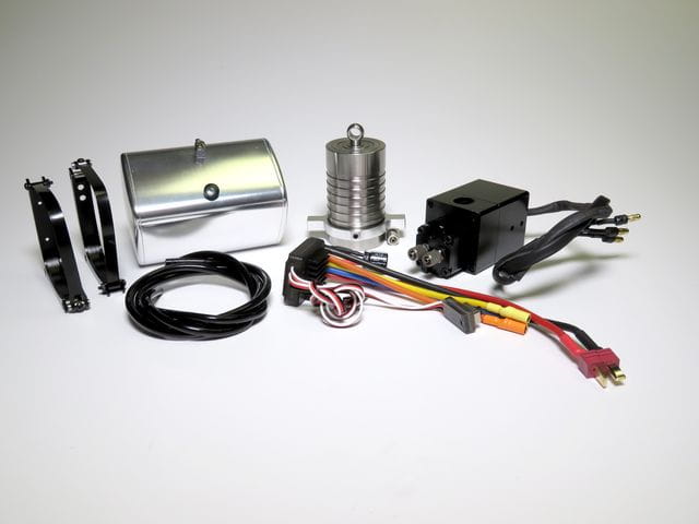 Lesu Hydraulik-Set 4-Achs Hinterkipper mit Zylinder und Pumpe - RC-Zubehoer