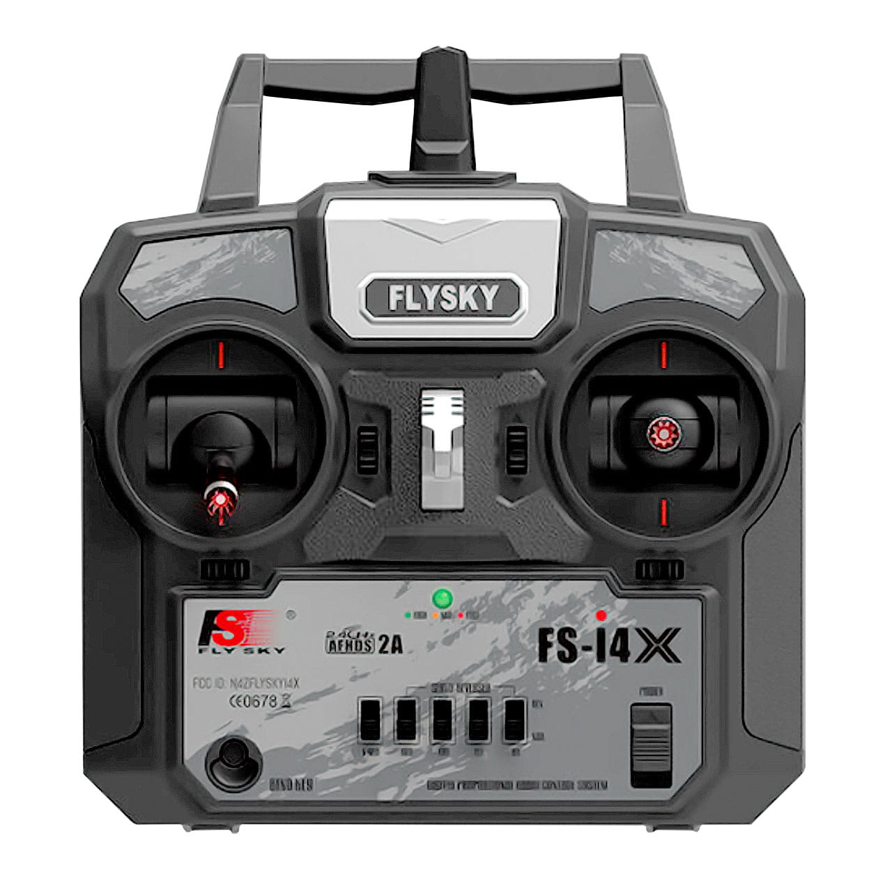 Flysky i4X Fernsteuerung Sender mit 4 Kanal Empfaenger - RC-Zubehoer