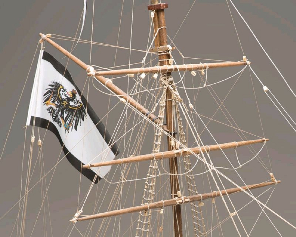 Modellbausatz Koenig von Preussen Schmugglerschiff 1_42 - Historisches Schiffsmodell