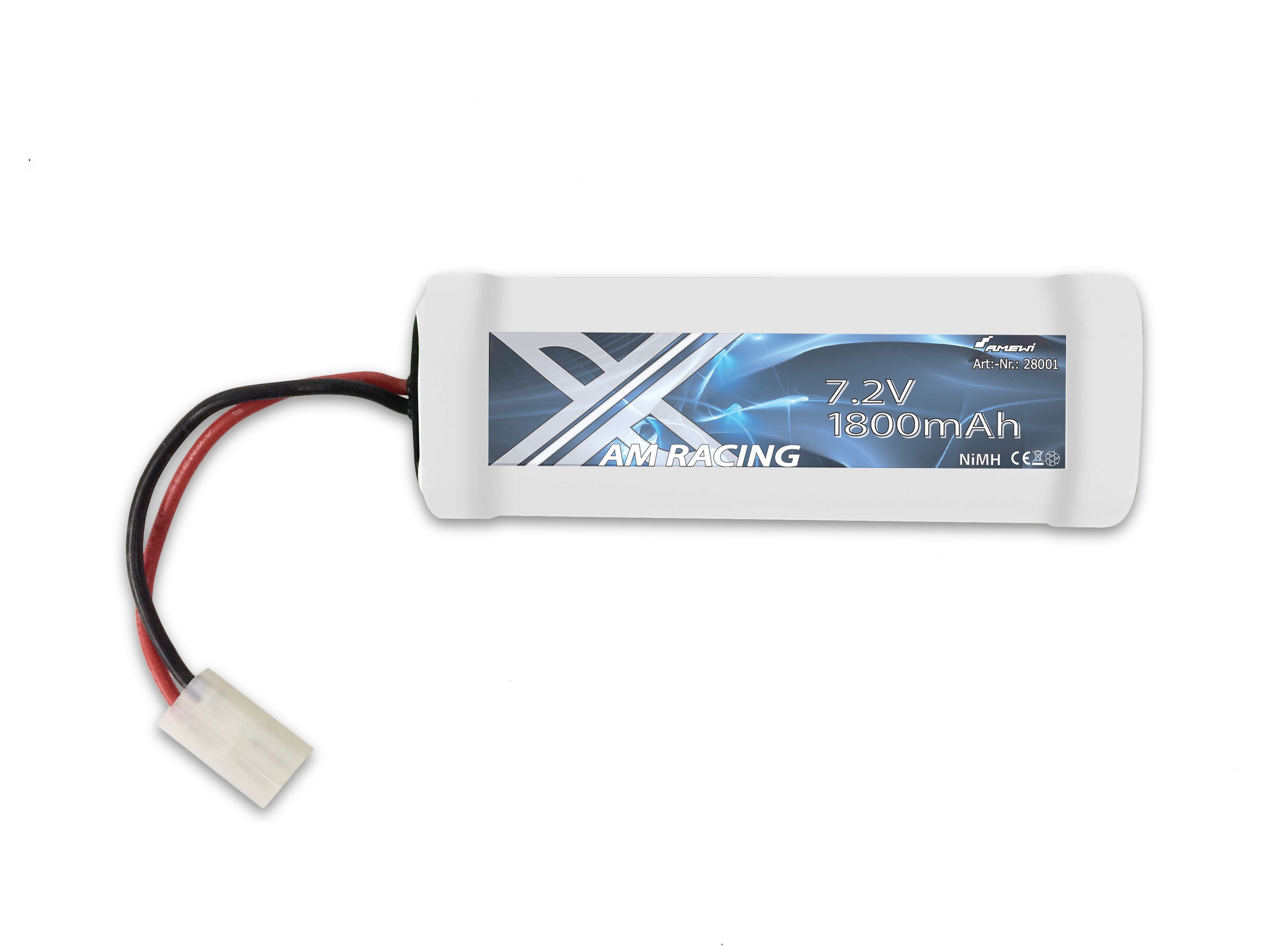 Amewi NiMH Akku 7_2V 1800mAh AMX Racing_ Tamiya Stecker - RC-Zubehoer