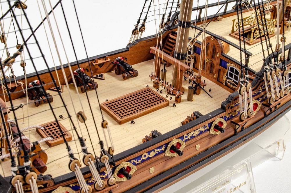 duchess of kingston 1 64 bausatz historische yacht Duchess of Kingston 1_64 Bausatz - Historische Yacht im Modellbau