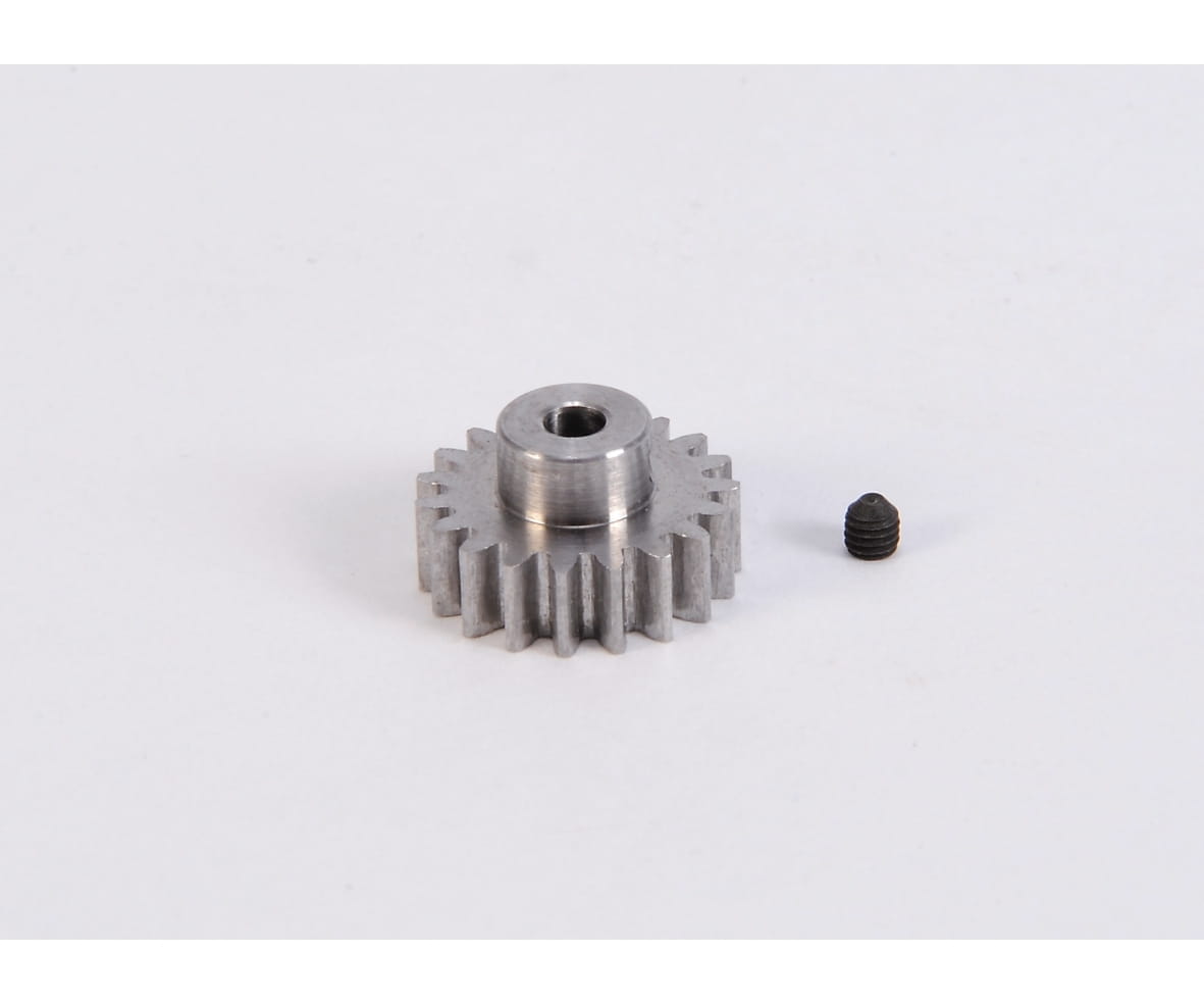 Carson Motorritzel 19 Zaehne M 0_8 Stahl gehaert. - RC-Zubehoer