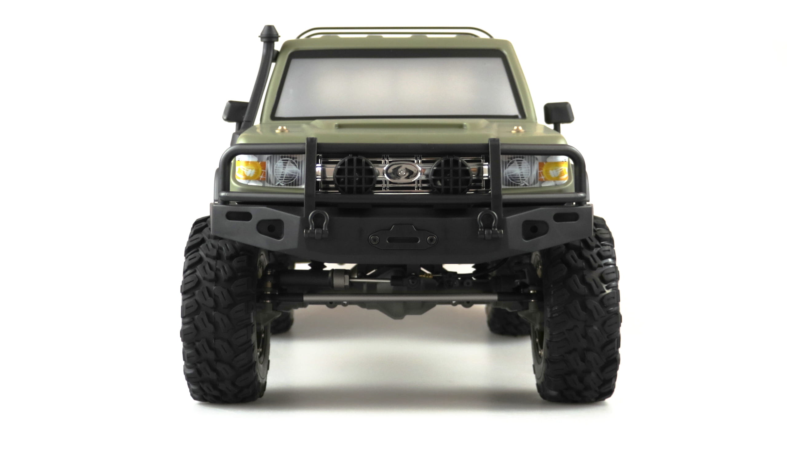 Amewi RC Scale Crawler AMXRock RCX8BS Pick-Up 1:8, RTR Militär grün