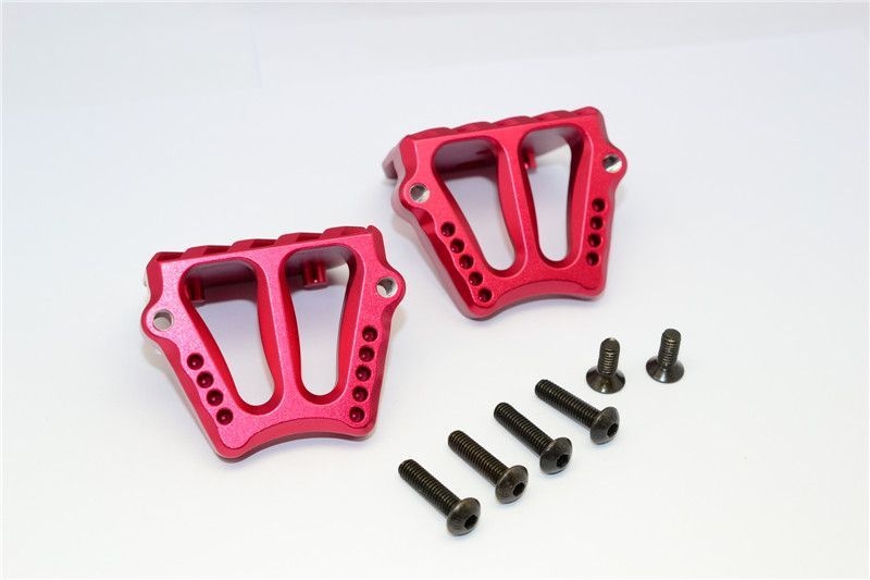 GPM Alu Motorkuehlkoerperbefestigung rot fuer Traxxas X-MAXX - RC-Zubehoer