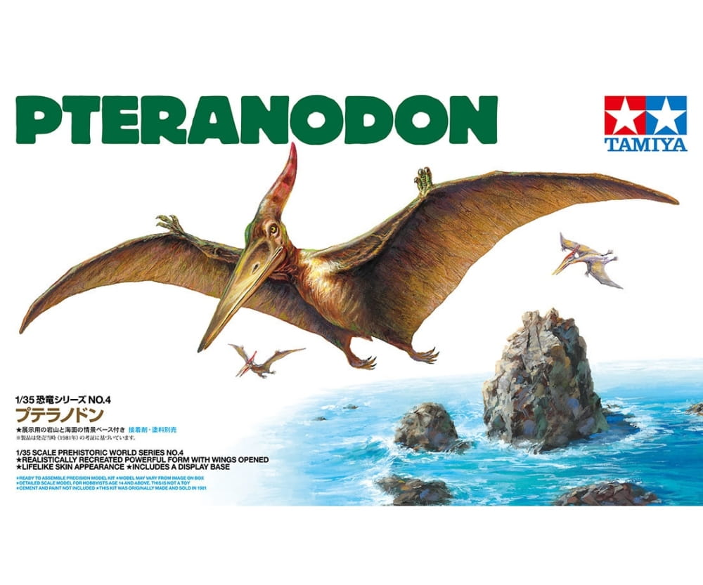 Tamiya 1_35 Dino. Pteranodon Plastik Modellbausatz - RC-Zubehoer