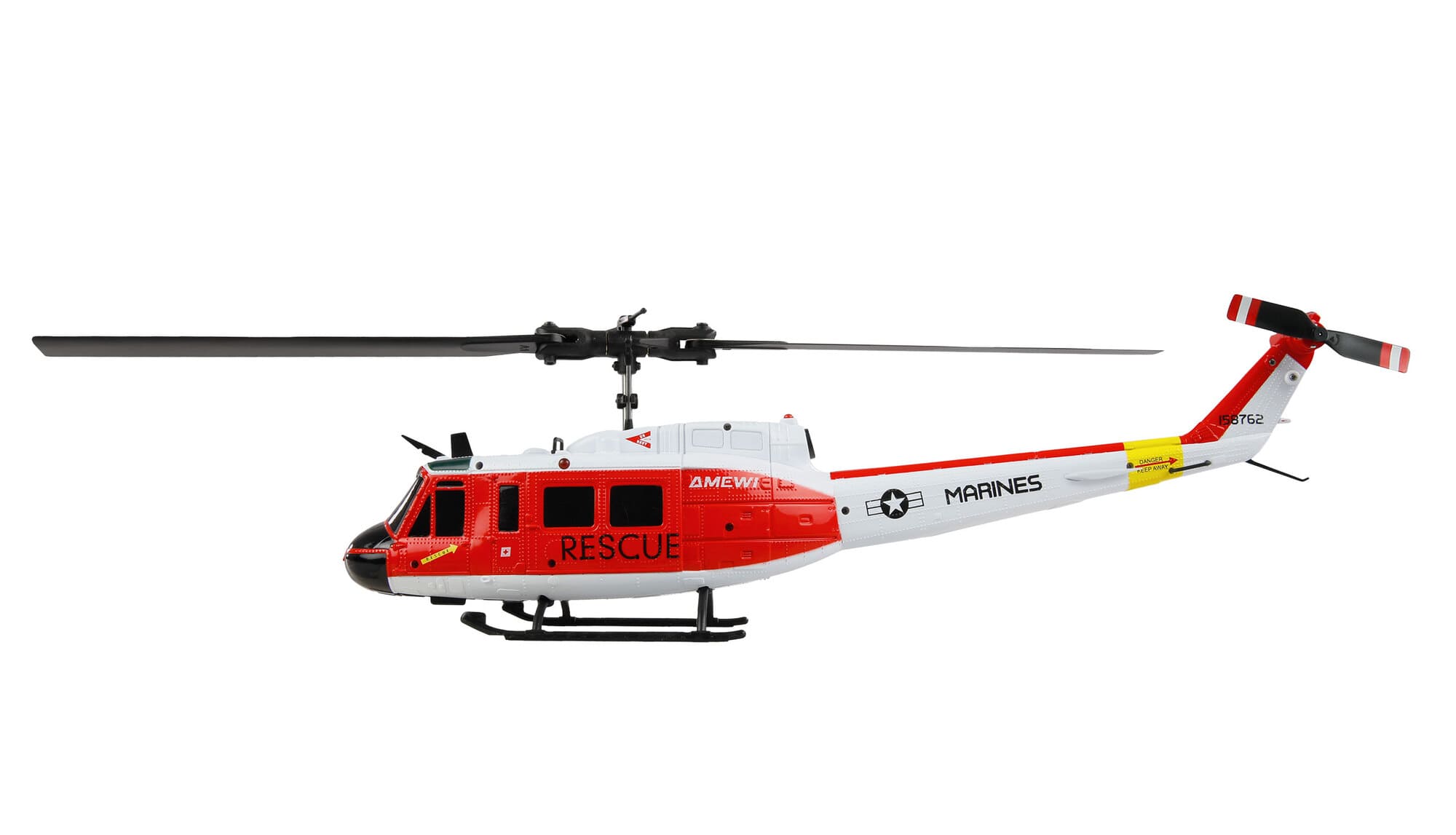 Amewi UH-1 Marine Brushless Helikopter