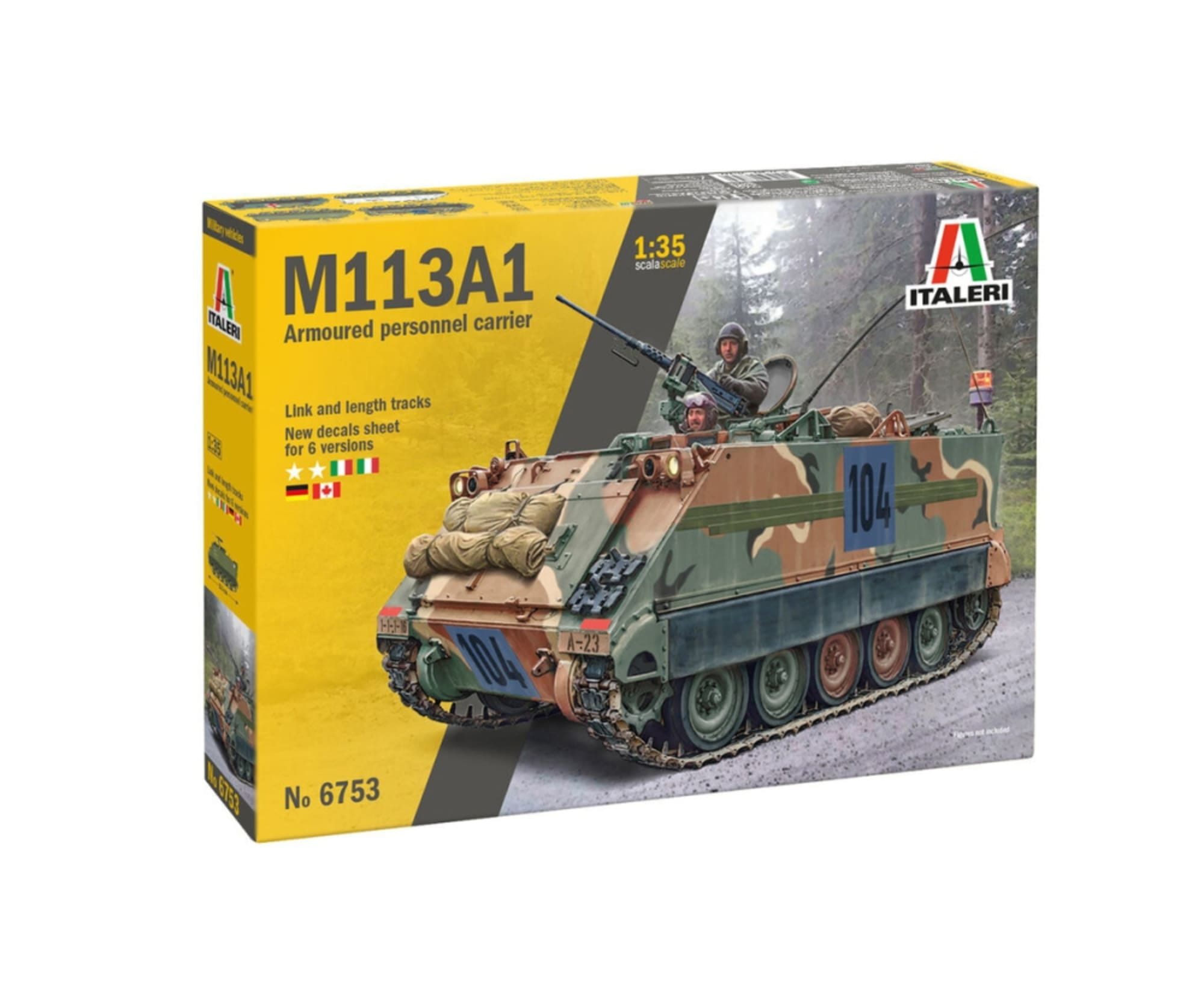 Italeri 1_35 M-113 APC Panzer Bausatz