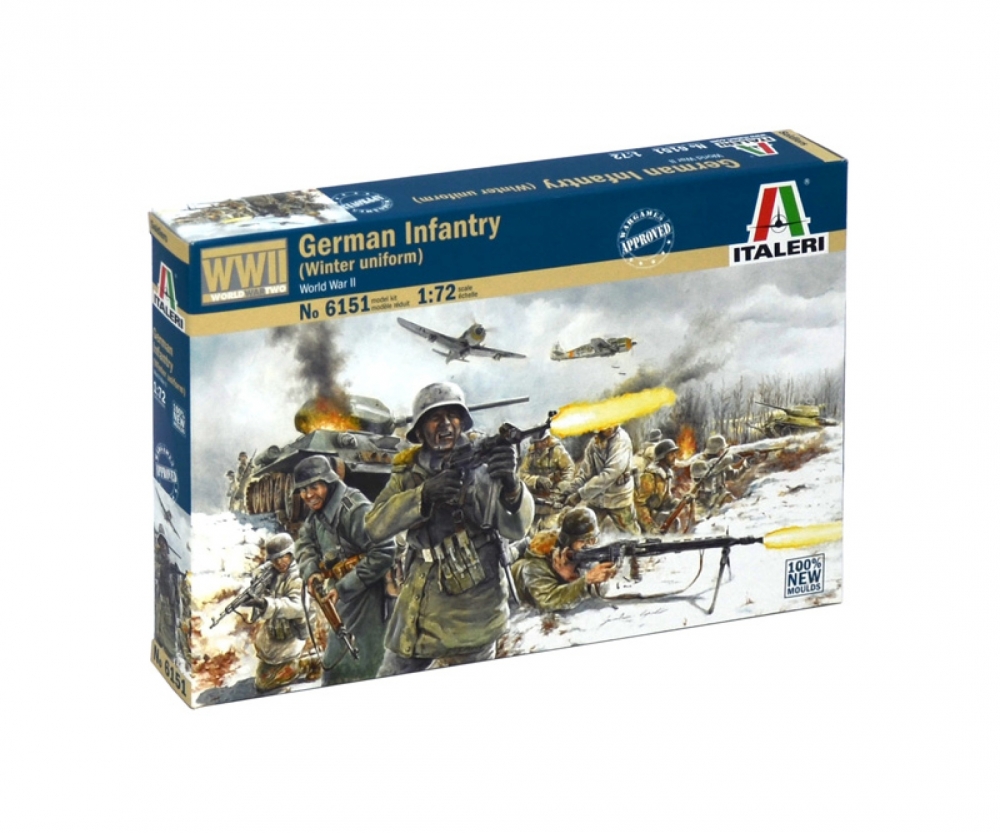 Italeri 1_72 Fig_-Set Deut. Infanterie _Winter_ - RC-Zubehoer