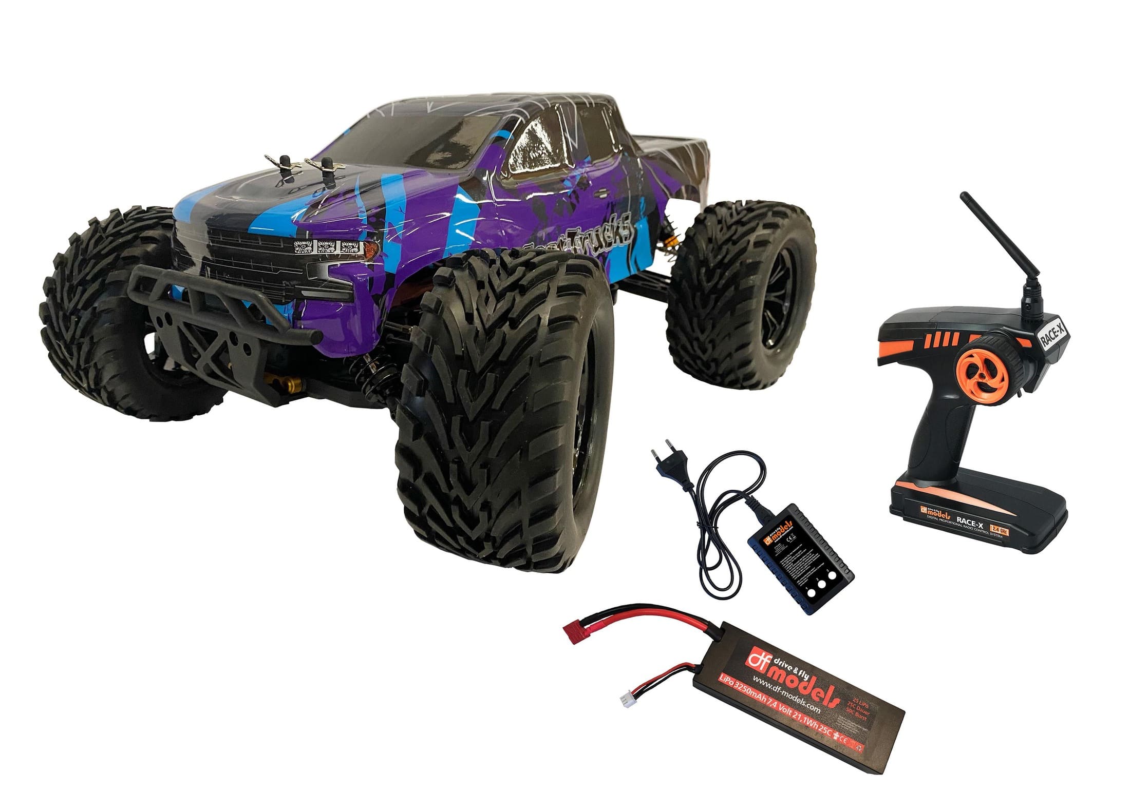 DF Models RC FastTruck 5 1 Brushless Monstertruck RTR RC FastTruck 5 1 Brushless Monstertruck RTR