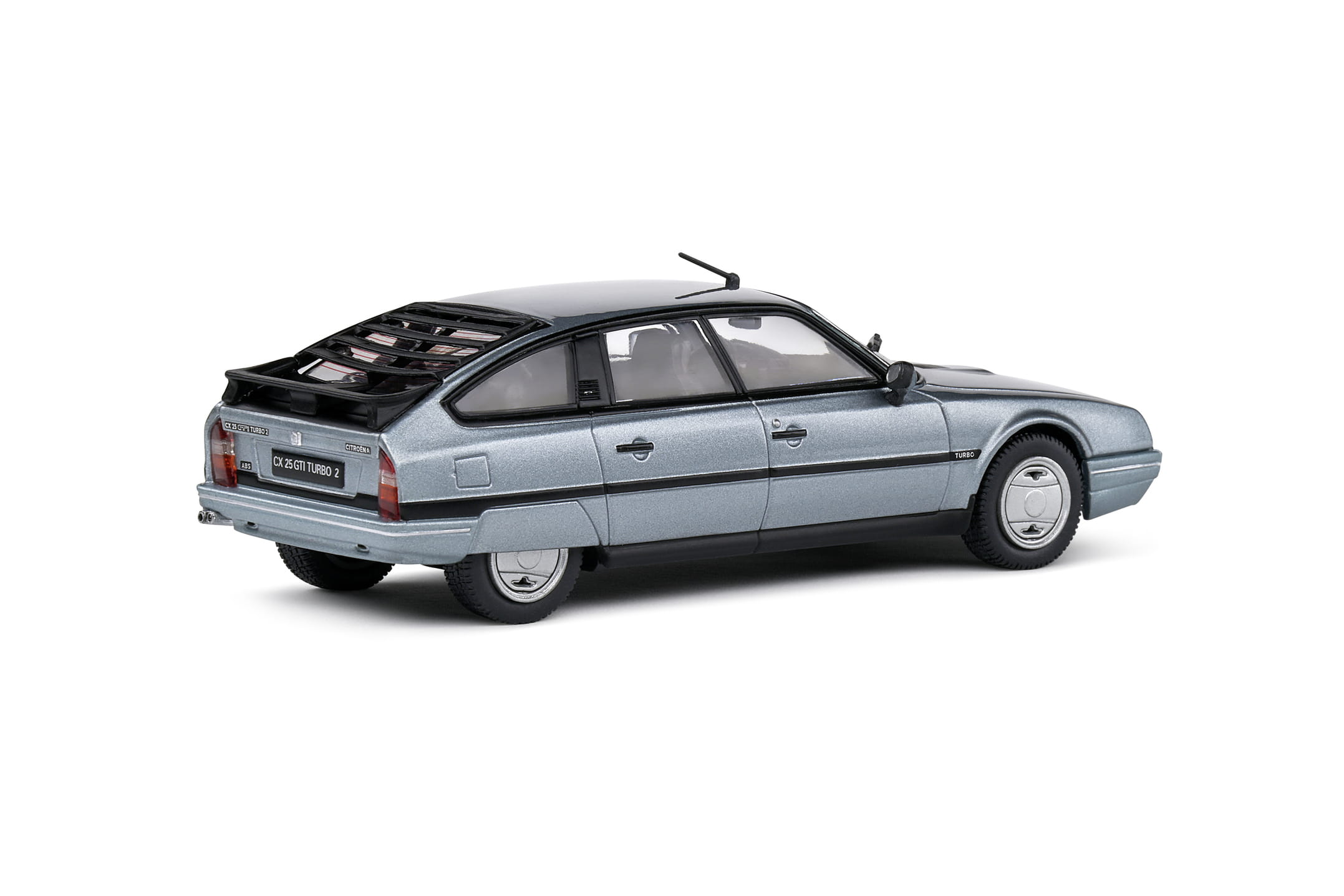 Citroën CX GTI Turbo II 1988 Modellauto in Blau Romantique 1_43 von Solido