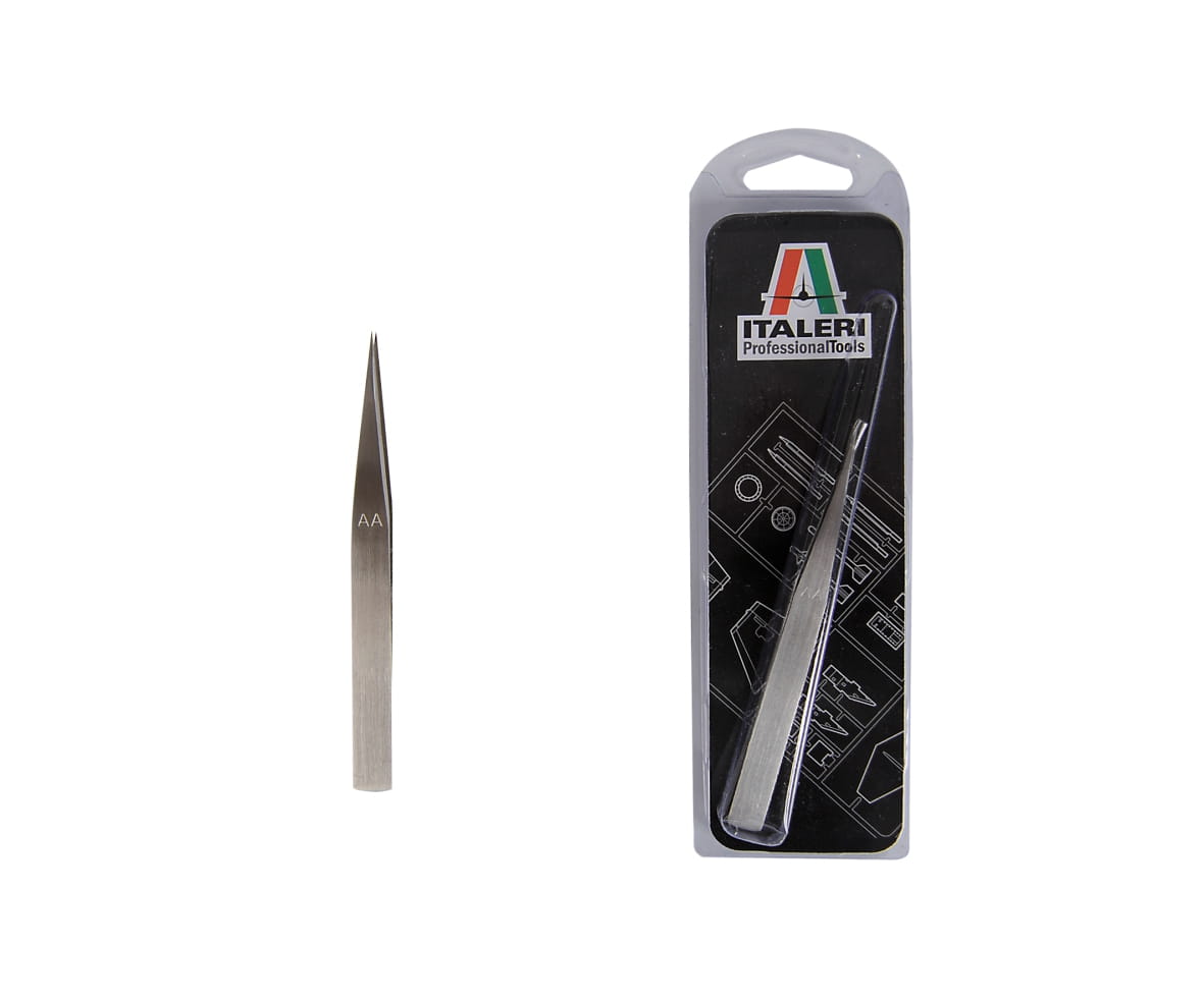Italeri Präzisions Pinzette, gerade (1)