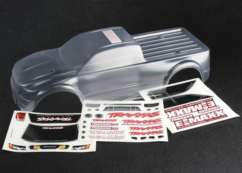Traxxas Karosserie E-MAXX BL klar