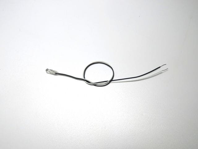 Wedico LED 6V Weiss 4000mcd 3mm ohne Kragen mit Draht 15cm - RC-Zubehoer