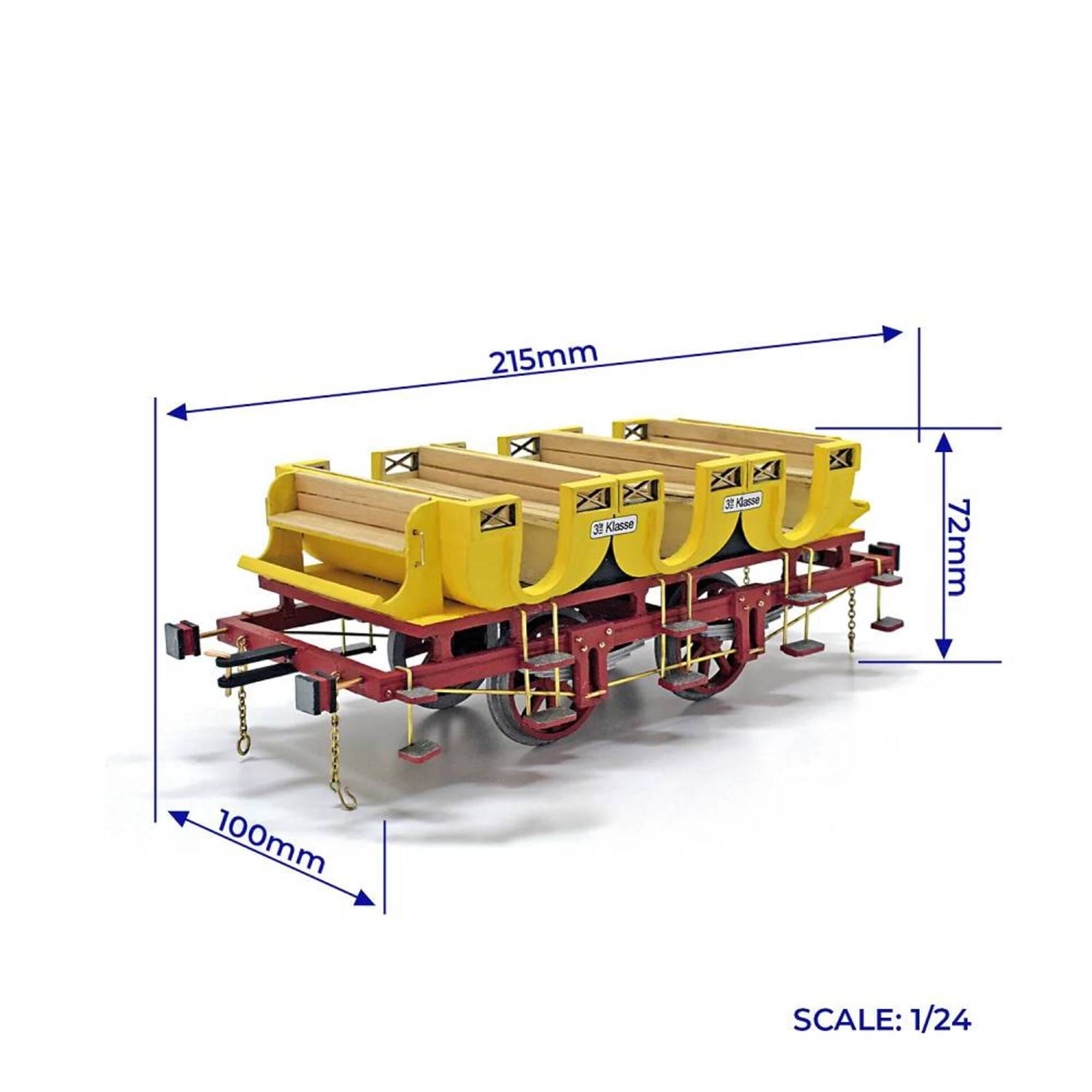 Adler Wagenset Standmodellbausaetz 1_24 - Modellzubehoer