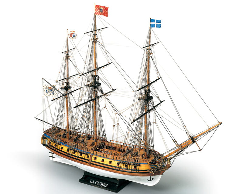 Mamoli La Gloire Französischen Marine Fregatte 1:90 Holz Bausatz