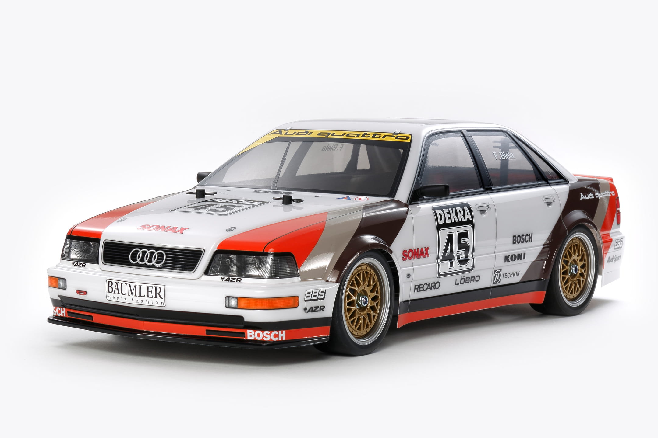 TAMIYA Audi V8 Tourenwagen Bausatz tamiya audi v8 tt02
