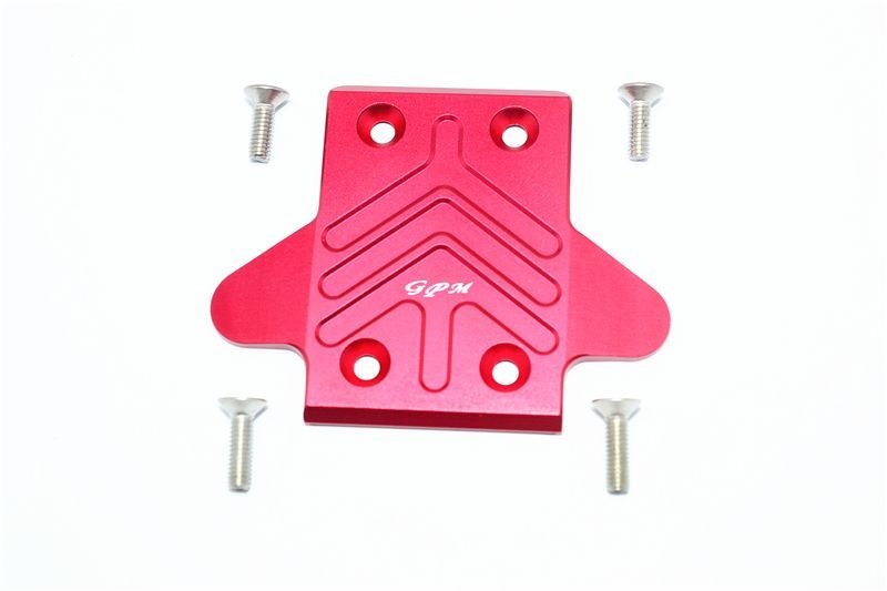 GPM Alu Chassisplatte hinten rot fuer ARRMA Kraton_ Senton_ Outcast_ Notorius 6s - RC-Zubehoer
