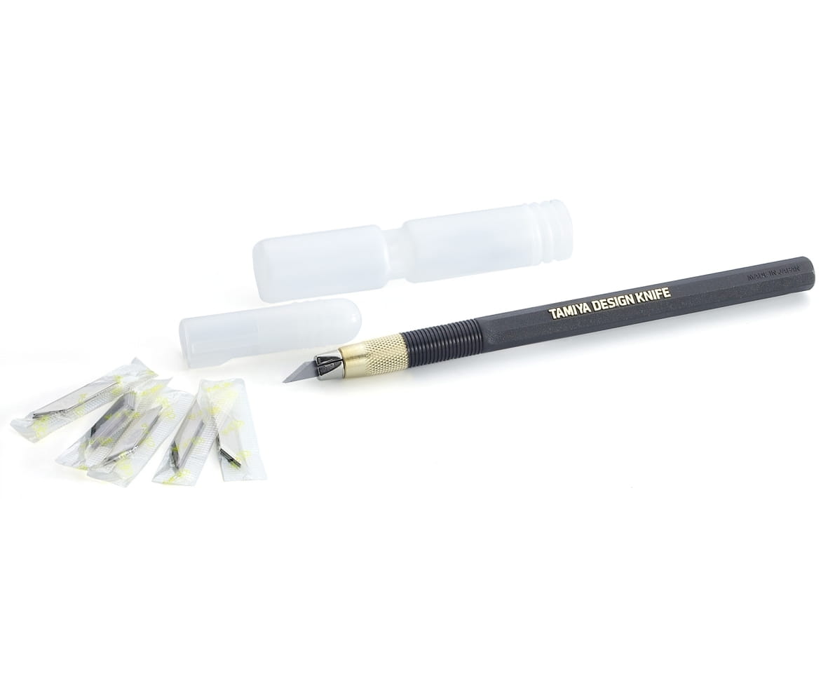 tamiya design messer inkl 30 klingen praezisionswerkzeug fuer modellbau und basteln Tamiya Design-Messer inkl. 30 Klingen - Praezisionswerkzeug fuer Modellbau und Basteln