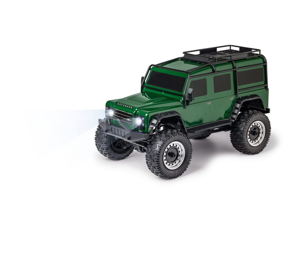 Carson RC 1:8 Land Rover Defender 100% RTR British grün
