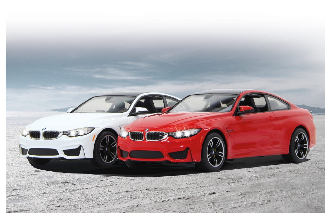 Jamara BMW M4 Coupe 1:14 weiß 40Mhz