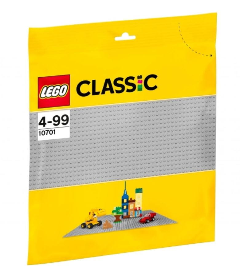 LEGO Classic Graue Große Bauplatte