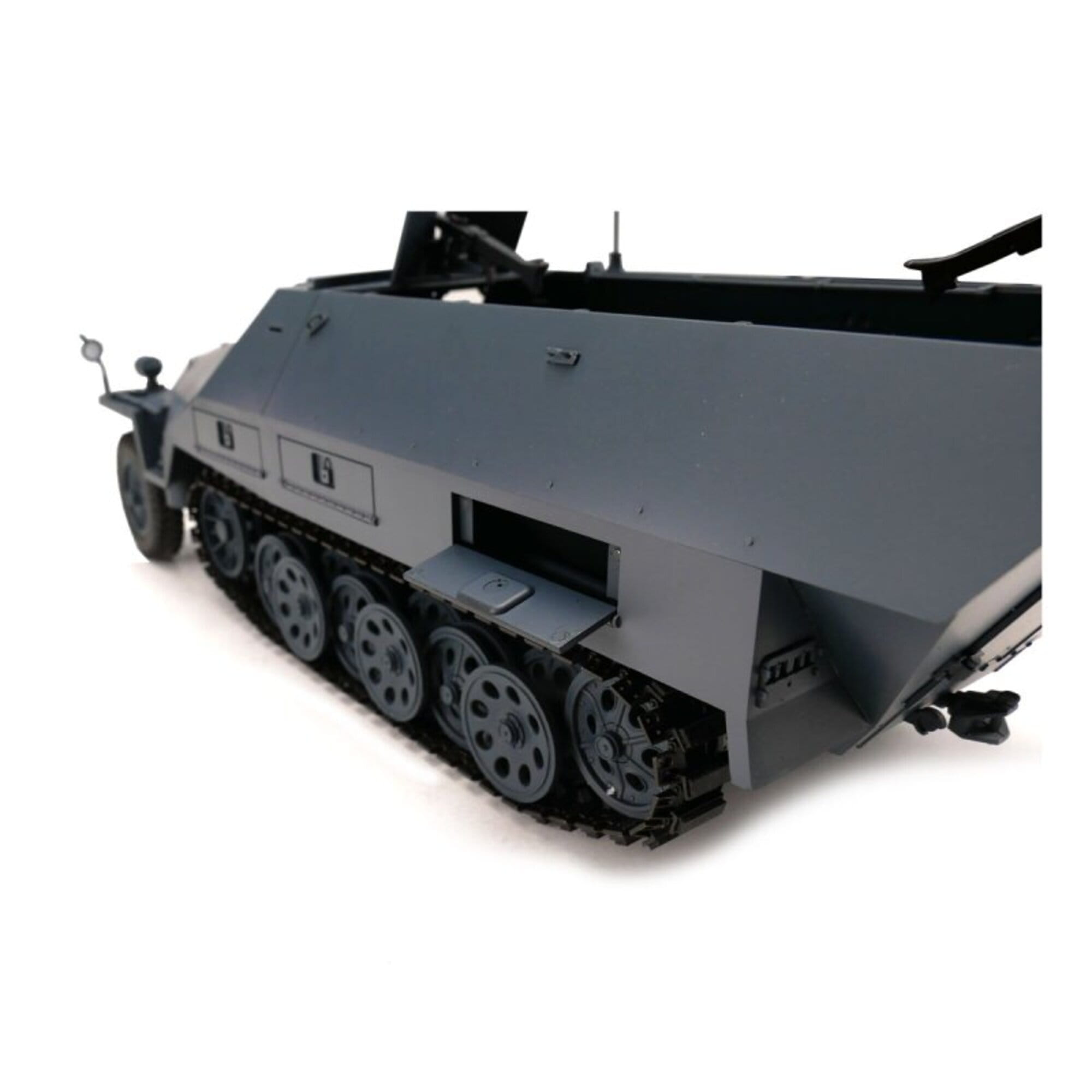 Torro 1_16 RC Modell Sd_ Kfz_ 251_1 Ausf. D in Panzergrau mit funktionalen Details