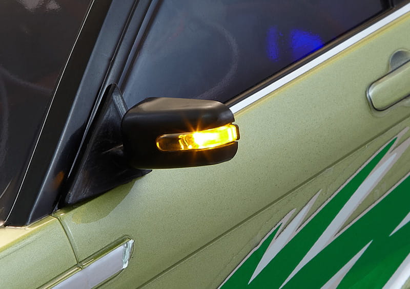 Killerbody Seitliches Rueckspiegel Set _Type-A_ inkl. LED‘s - RC-Zubehoer