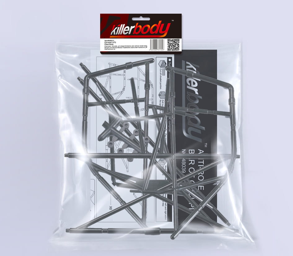 Killerbody Überrollkäfig Cockpit (für 1/10 SCT)