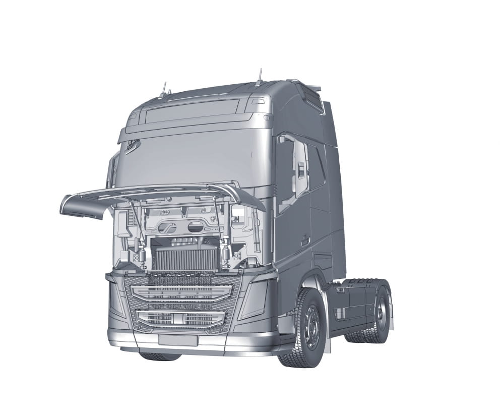 Italeri 1:24 Volvo FH4 Globetrotter XL Truck LKW Plastik Modellbau Bausatz
