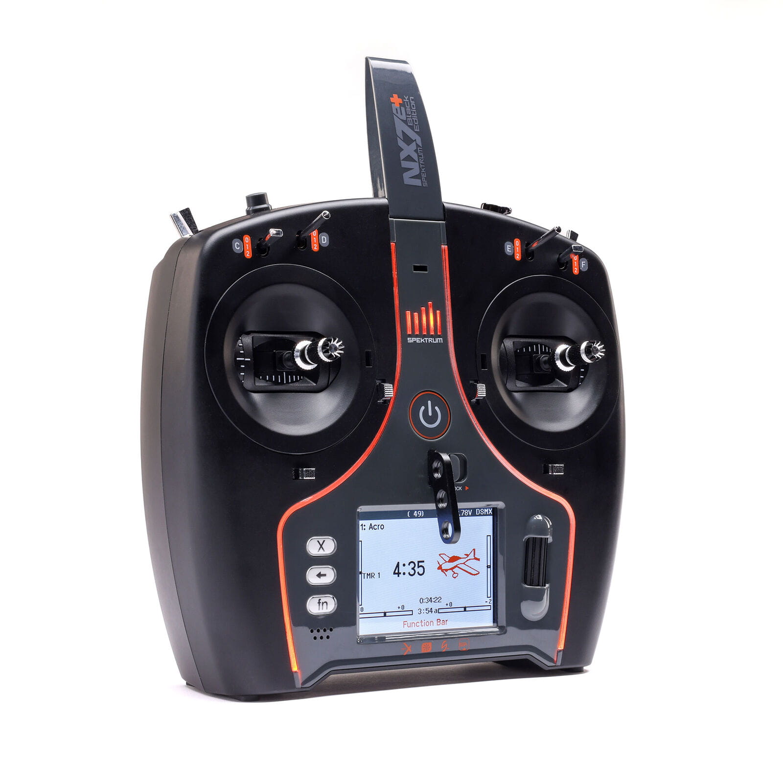 Spektrum NX7e Plus 14 Kanal DSMX Fernsteuerung Black Edition